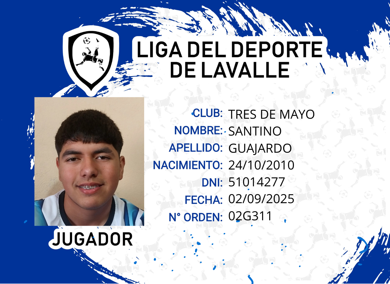 Foto carnet GUAJARDO SANTINO 