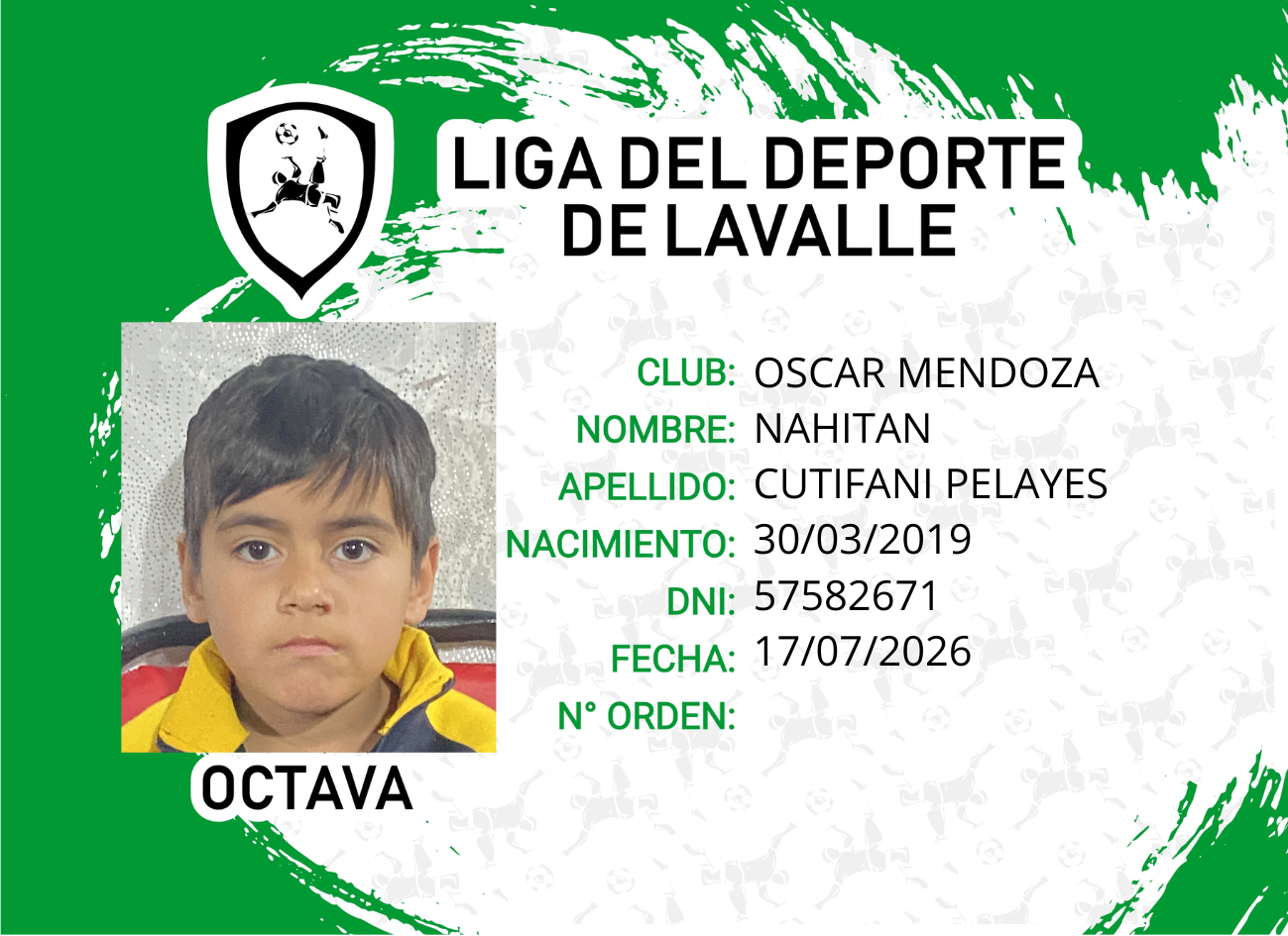 Foto carnet CUTIFANI PELAYES, NAHITAN
