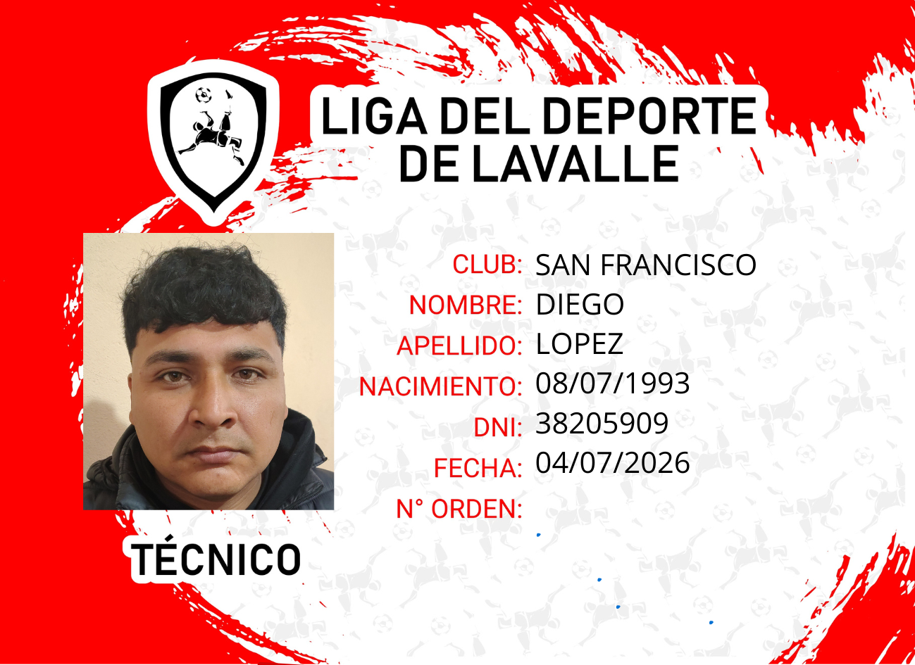 Foto carnet LOPEZ, DIEGO