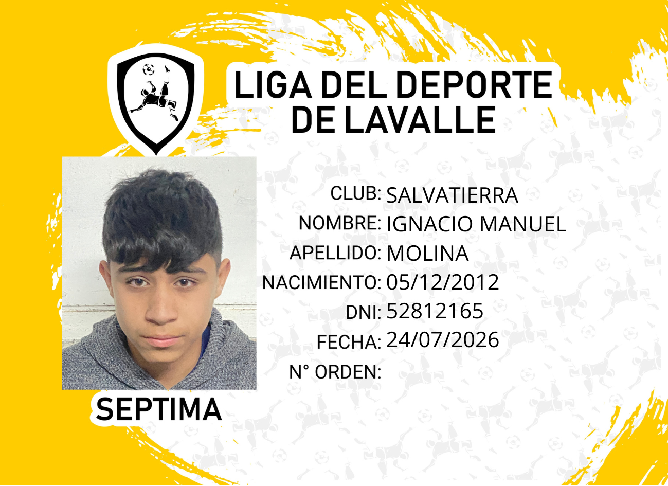 Foto carnet MOLINA, IGNACIO MANUEL
