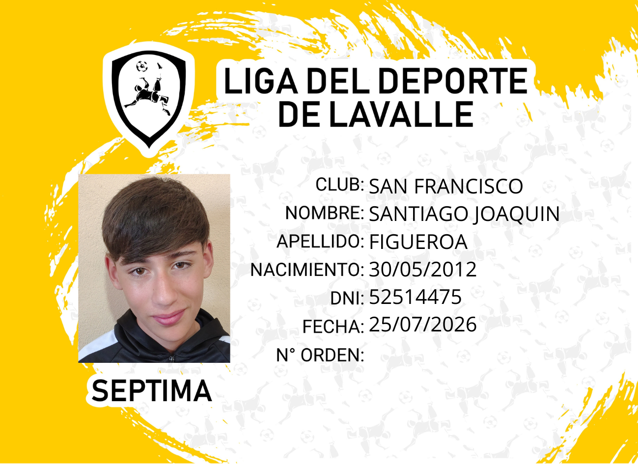 Foto carnet FIGUEROA, SANTIAGO JOAQUIN
