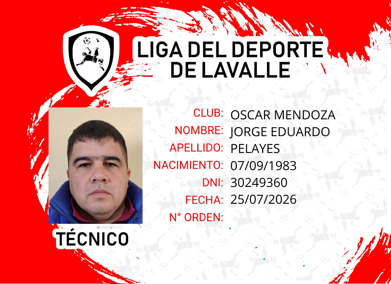 Foto carnet PELAYES, JORGE EDUARDO