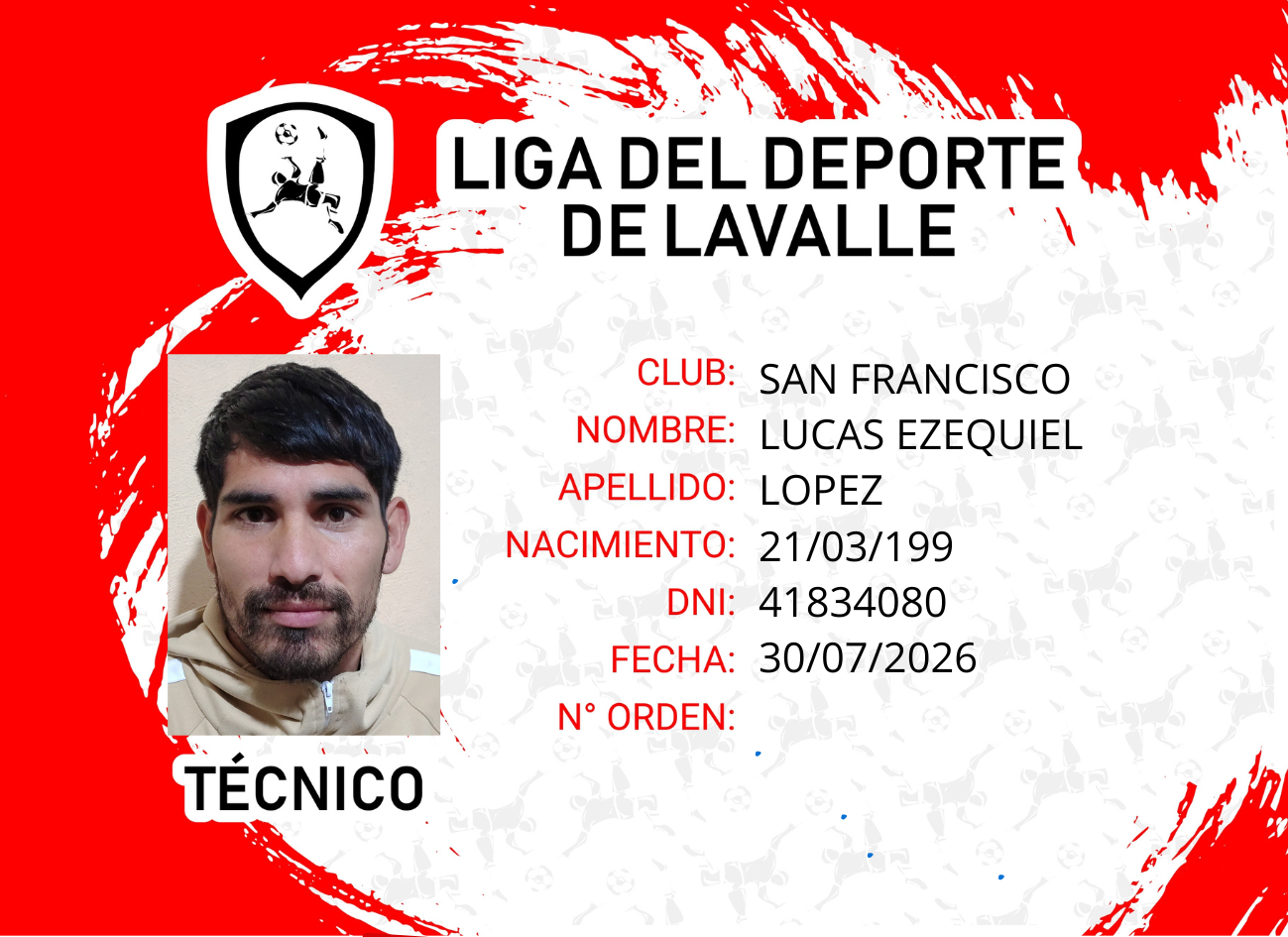 Foto carnet LOPEZ, LUCAS EZEQUIEL