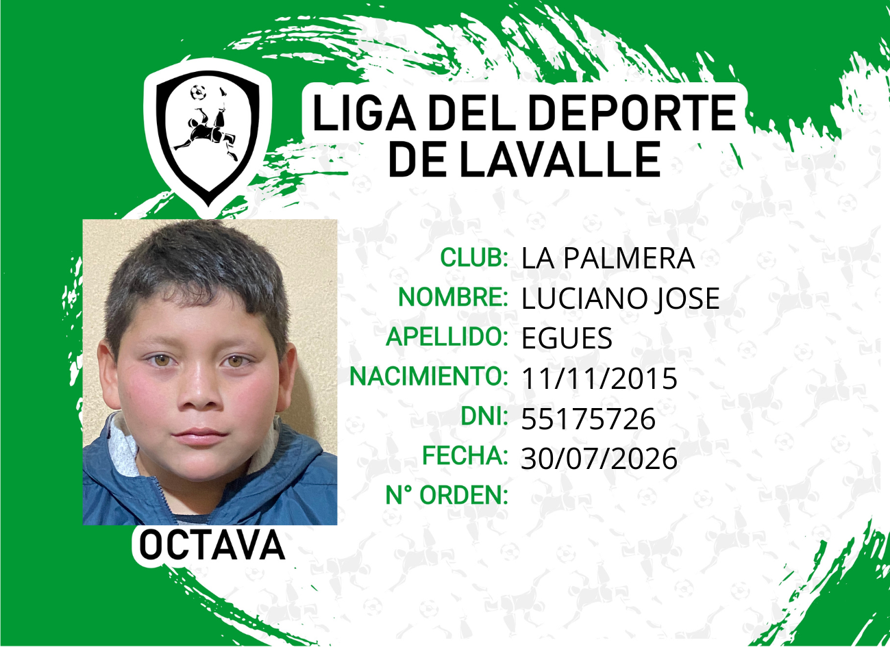 Foto carnet EGUES, LUCIANO JOSE