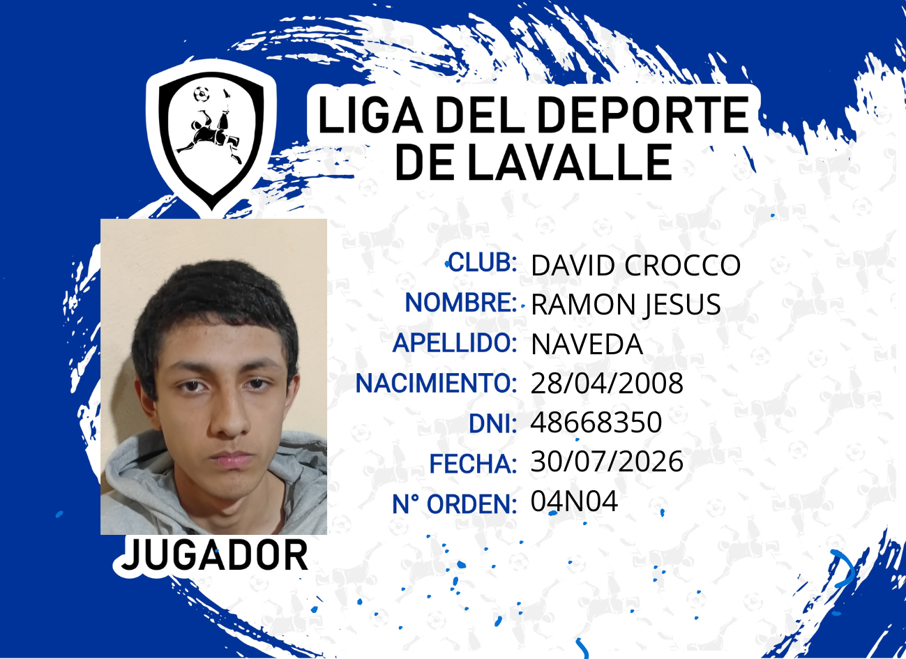 Foto carnet NAVEDA, RAMON JESUS