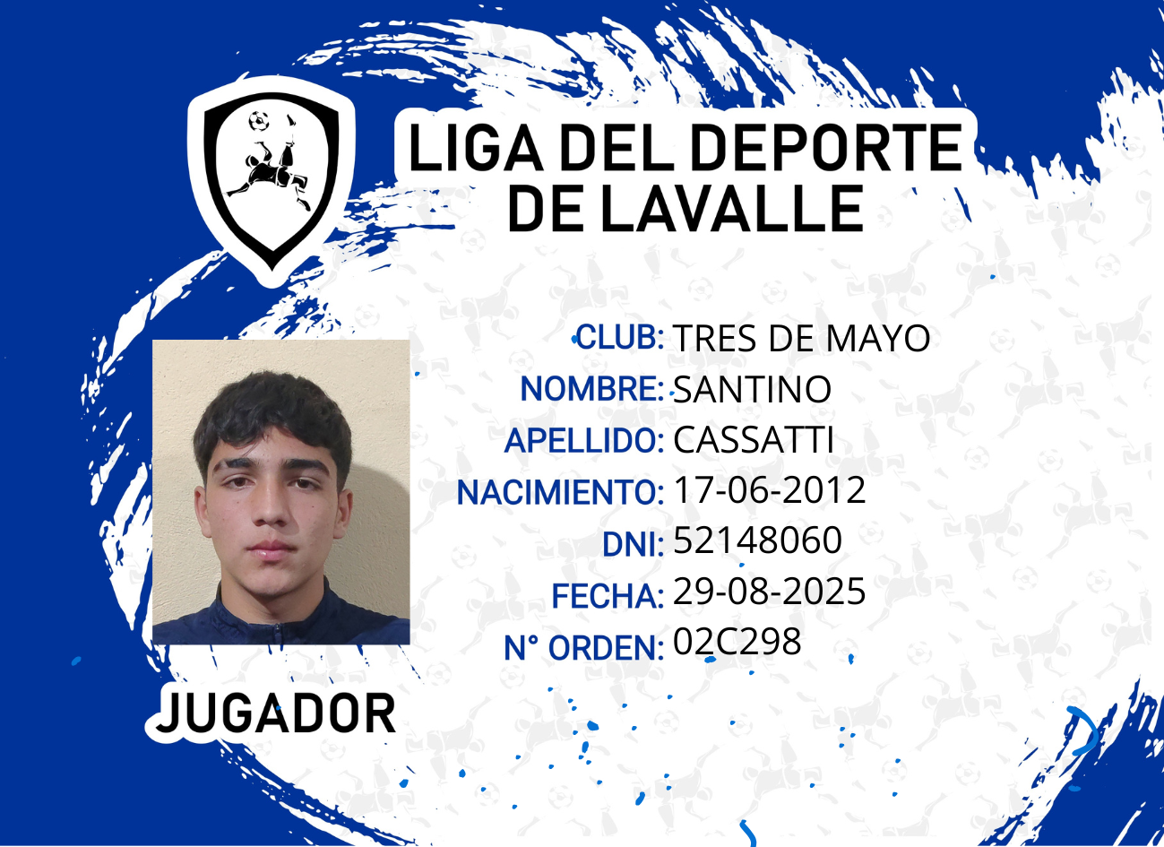 Foto carnet SANTINO, CASATTI